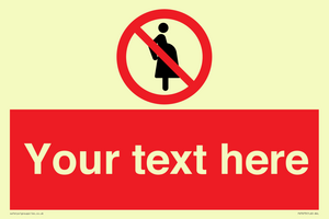 Custom prohibition not for pregnant women